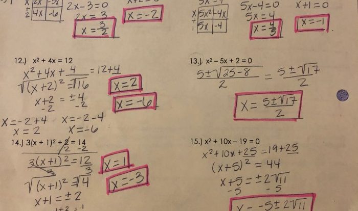 Review of lessons 10-13 unit 3 answer key